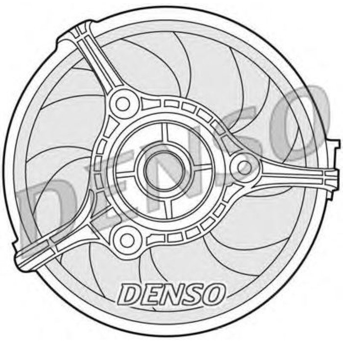Вентилятор радиатора Denso DER02002