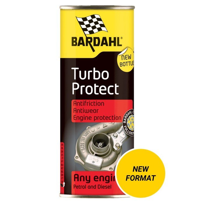 Противоизносная присадка в моторное масло Bardahl TURBO PROTECT, 300 мл