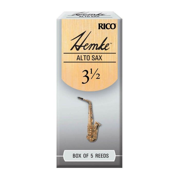 Трости для саксофона альт Rico RHKP5ASX350 Hemke, размер 3.5, 5шт