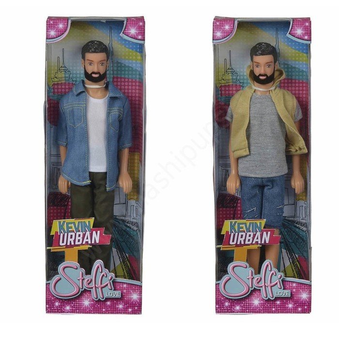 Кукла «Кевин» с бородой, 30 см, МИКС