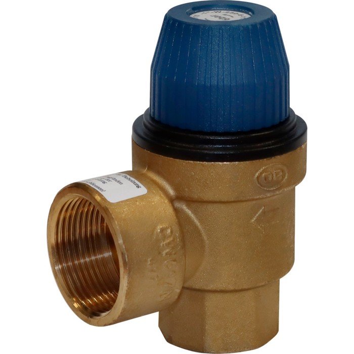 Клапан предохранительный STOUT SVS-0030-006025, для систем водоснабжения, 1"х1 1/4", 6 бар