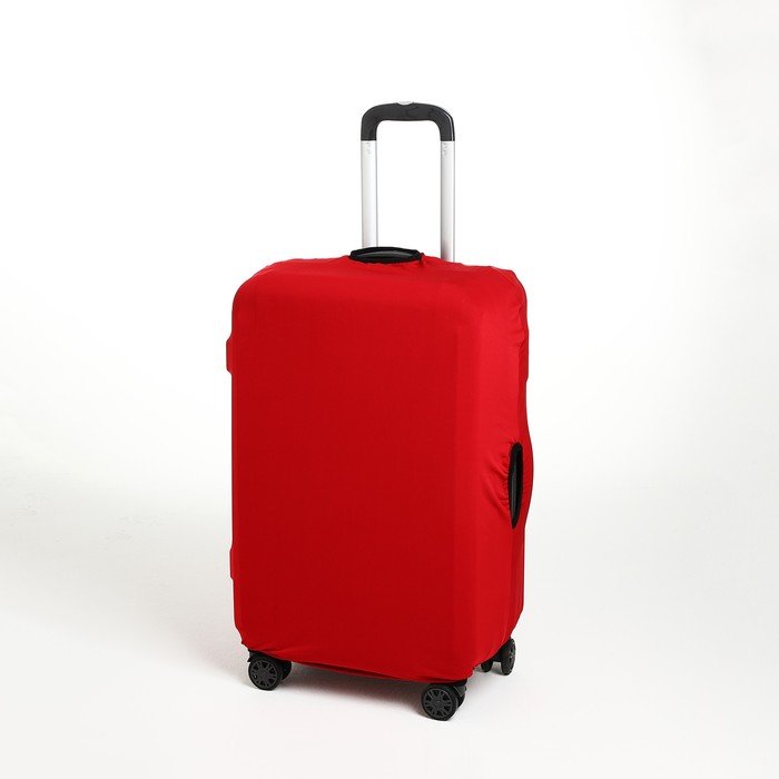 Чехол на чемодан 28", цвет красный