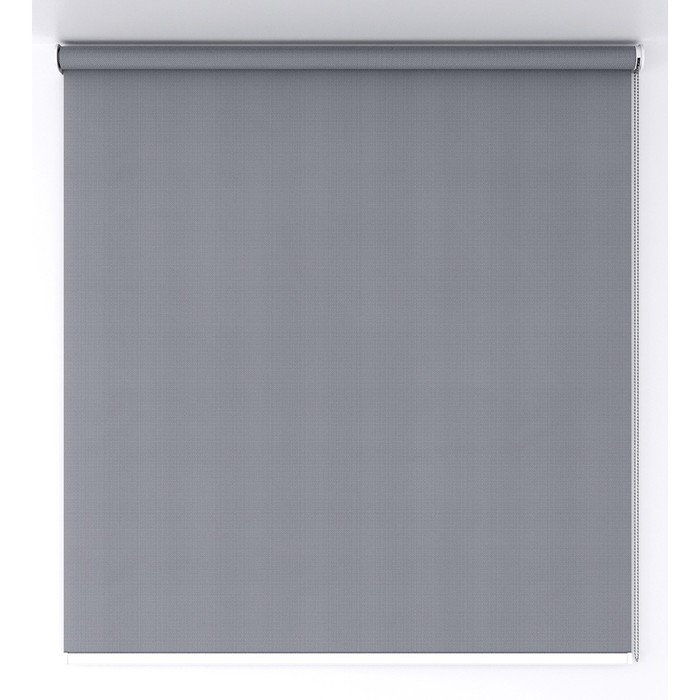 Рулонная штора «Санскрин», 60х180 см, цвет серый
