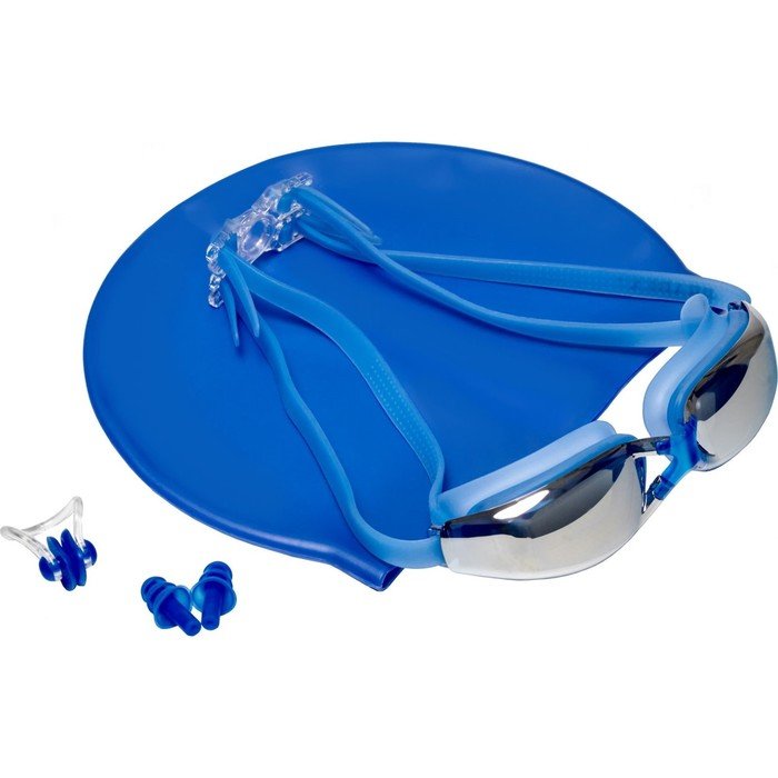 Набор для плавания Bradex: шапочка +очки+зажим для носа+беруши для бассейна