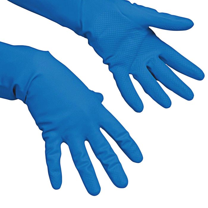 Перчатки Vileda для профессиональной уборки, многоцелевые, размер XL, голубой