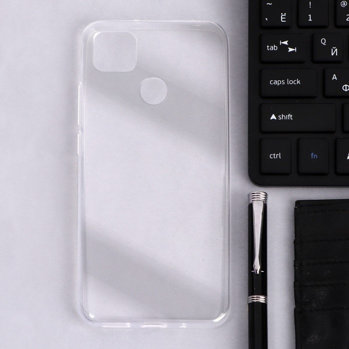 Чехол Innovation, для Xiaomi Redmi 10A, силиконовый, прозрачный