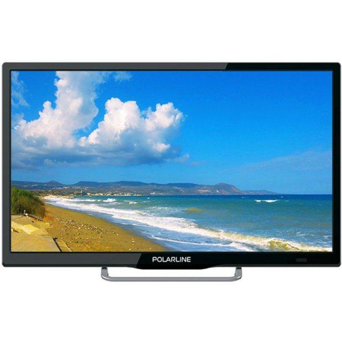 Телевизор Polarline 24PL12TC, 24", 1366x768, DVB-T2, 1xHDMI, 1xUSB, черный