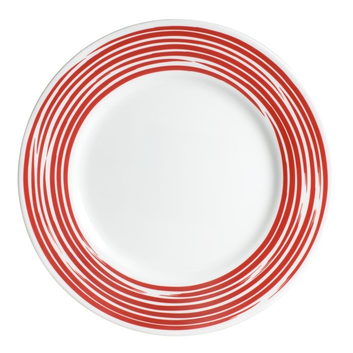 Тарелка обеденная Brushed Red, d=27 см