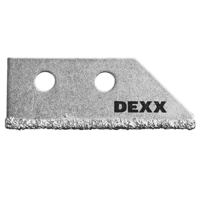 Лезвие сменное DEXX 33413-S1, с карбидным напылением для скребка 33413, 1 шт