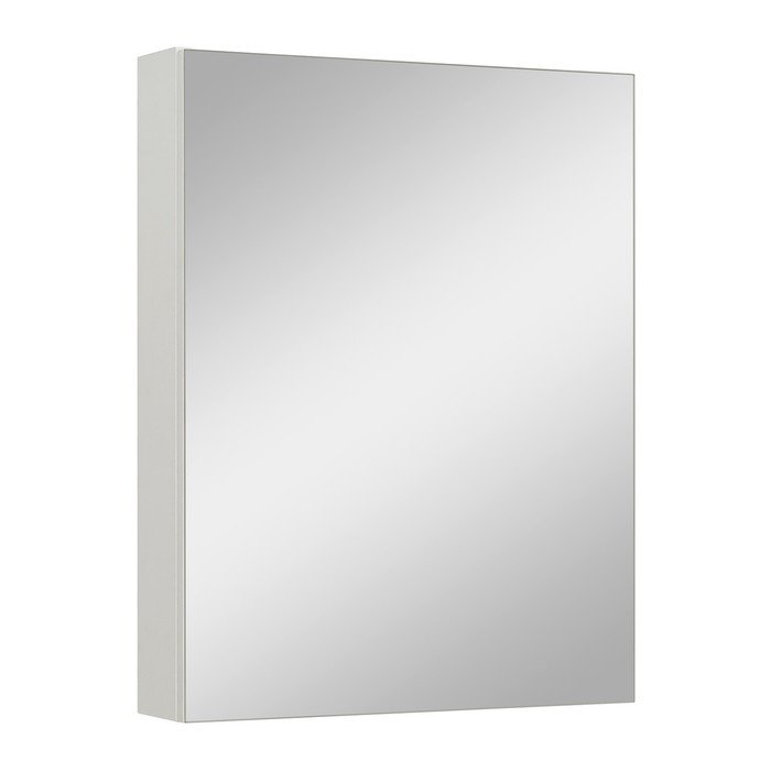 Зеркало-шкаф для ванной комнаты "Лада 50" белый, 13,5 х 51,5 х 66,5 см