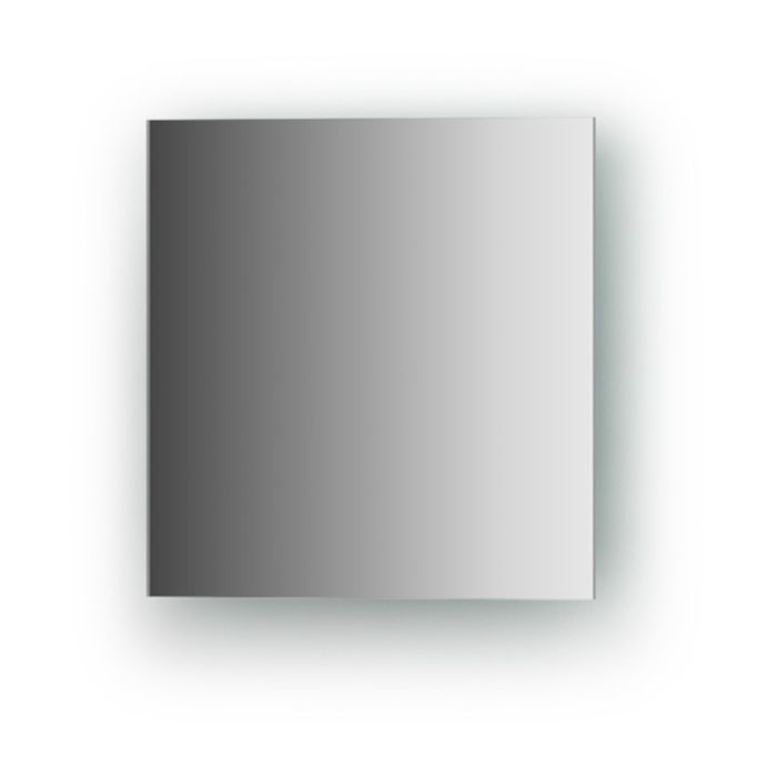 Зеркальная плитка со шлифованной кромкой квадрат 20 х 20 см, серебро Evoform