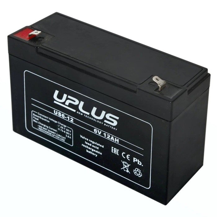 Аккумуляторная батарея UPLUS (Leoch) 12 Ач 6 Вольт US 6-12