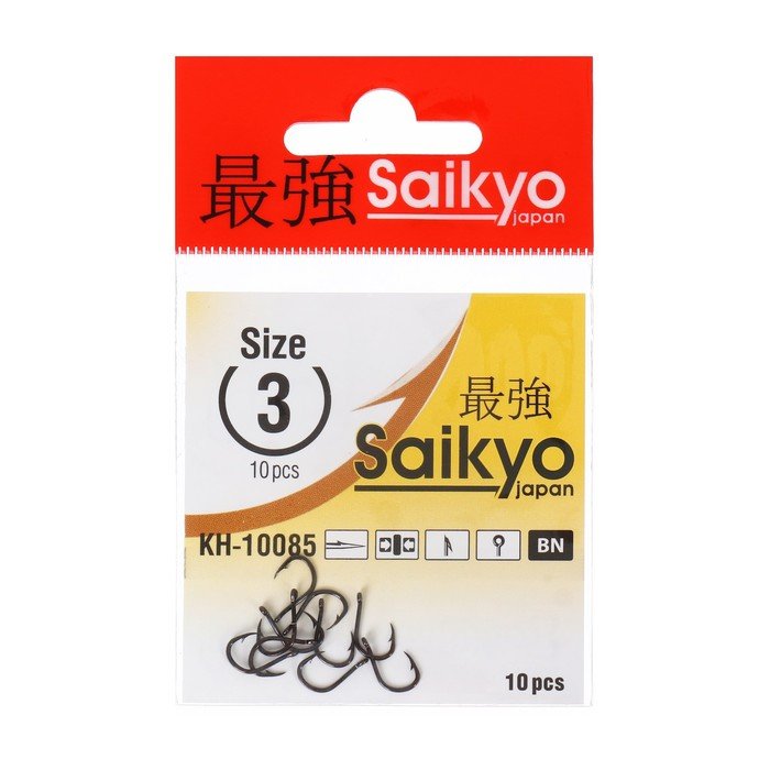 Крючки Saikyo KH-10085 Special Feeder BN № 3, 10 шт