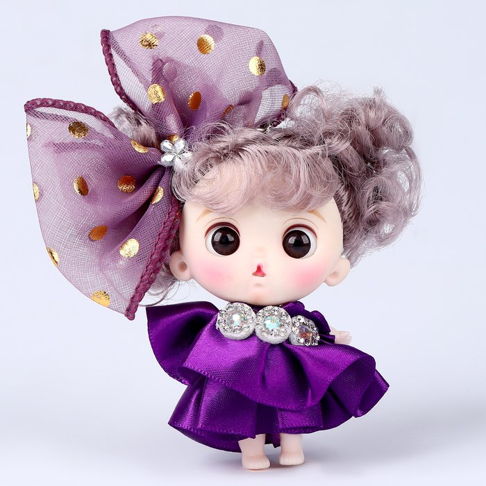 Брелок «Куколка» в платье, 9 см