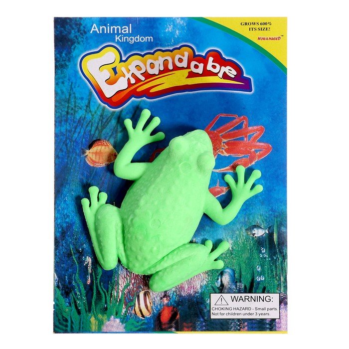 Растущие игрушки «Рептилии» МИКС, 11 × 11 × 15 см