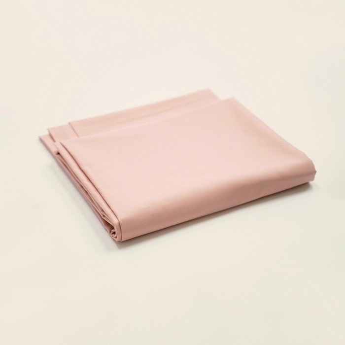 Простыня «Ферги», размер 220х240 см, цвет бежево-розовый