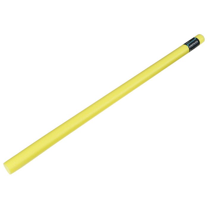 Аквапалка для аквааэробики, d=6,5 см, длина 150 см, цвет жёлтый
