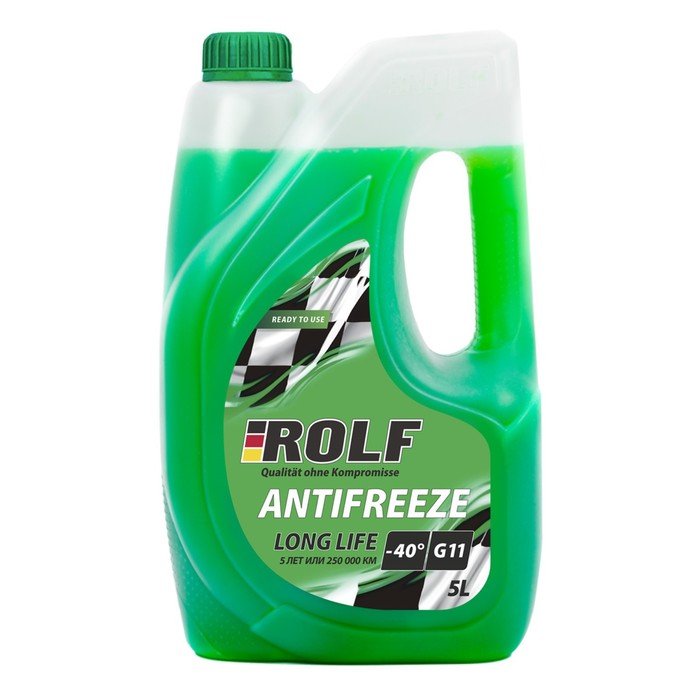 Антифриз Rolf G11 зеленый, -40, 5 кг