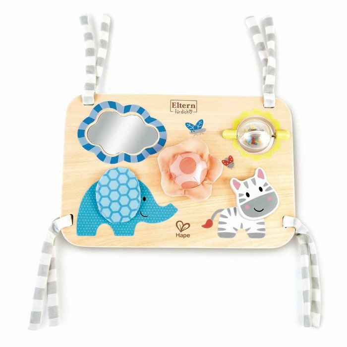 Развивающая игрушка Hape «Пастель» «Друзья» для новорожденных