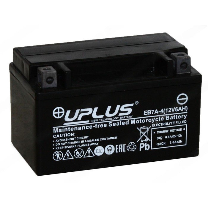Аккумуляторная батарея UPLUS High Performance 6 Ач, прямая полярность