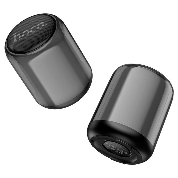 Портативная колонка Hoco BS56, 2-в-1, 10 Вт, кабель 1.3 м, BT5.2, USB/jack 3.5, AUX, чёрная   960393