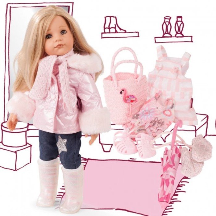 Кукла Gotz «Ханна» с набором одежды, 50 см