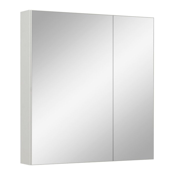 Зеркало-шкаф для ванной комнаты "Лада 60" белый, 13,5 х 61,5 х 66,5 см