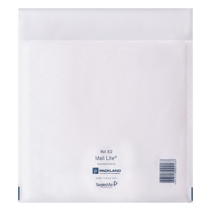 Набор крафт-конвертов с воздушно-пузырьковой плёнкой Mail lite E/2, 22 х 26 см, 5 штук, white