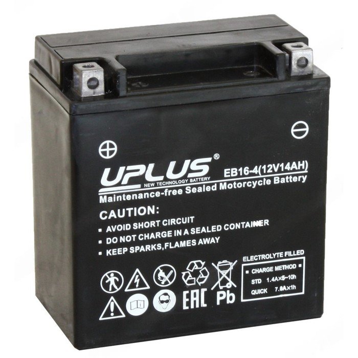 Аккумуляторная батарея UPLUS High Performance 14 Ач, прямая полярность