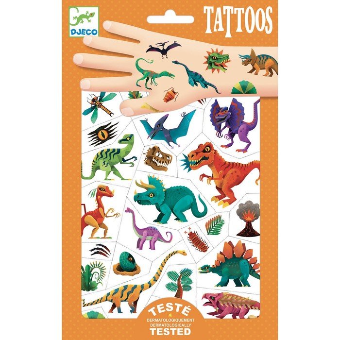 Татуировки Djeco «Динозавры»