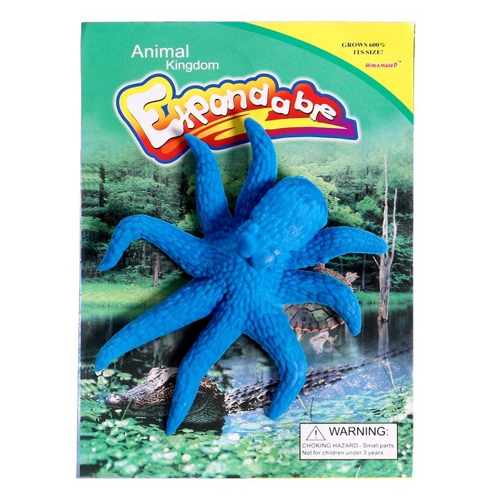 Растущие игрушки «Морские обитатели» МИКС, 11 × 11 × 15 см