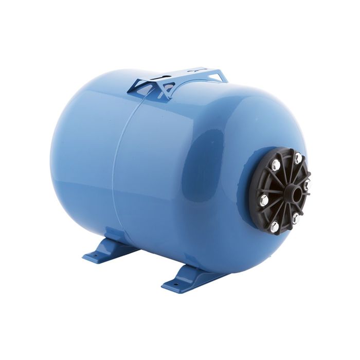 Гидроаккумулятор "Джилекс", для систем водоснабжения, горизонтальный, пластик. фланец, 50 л