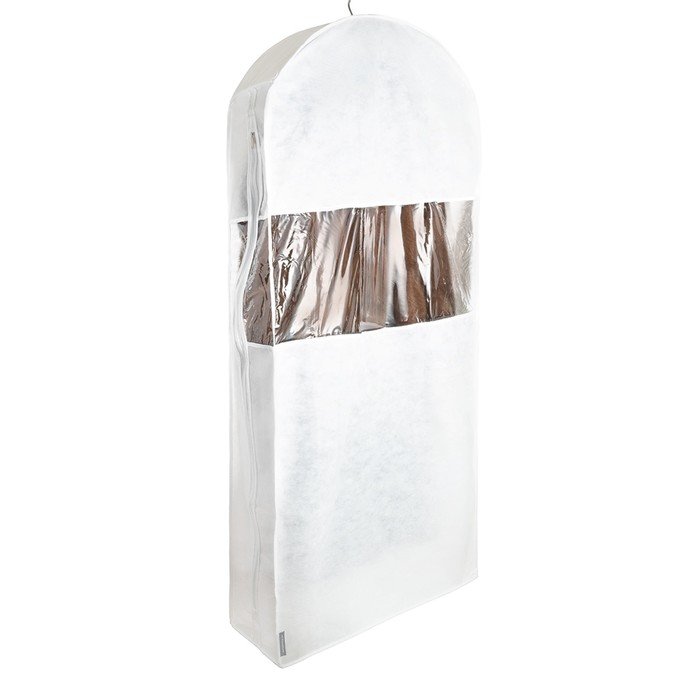 Чехол для шуб Lux «Санторини», длинный, 130х60х18 см, цвет белый