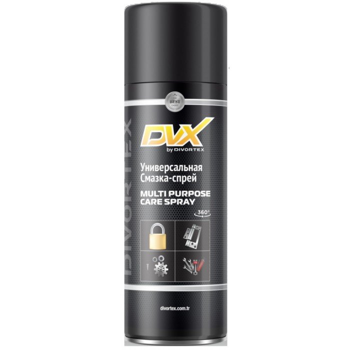 Смазка универсальная DVX Multi Purpose Care Spray, синтетическая, аэрозоль, 400 мл