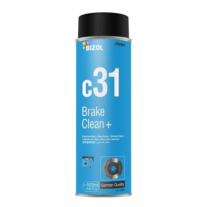 Очиститель тормозов BIZOL Brake Clean + C31, 500 мл