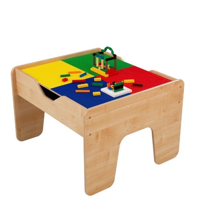 Стол с игровой панелью, 500×500×550 мм, разноцветный