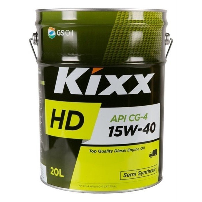 Масло моторное  Kixx HD CG-4 15W-40 Dynamic, 20 л