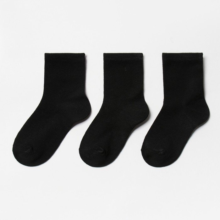 Набор носков (3 пары) для мальчика, размер 18-20