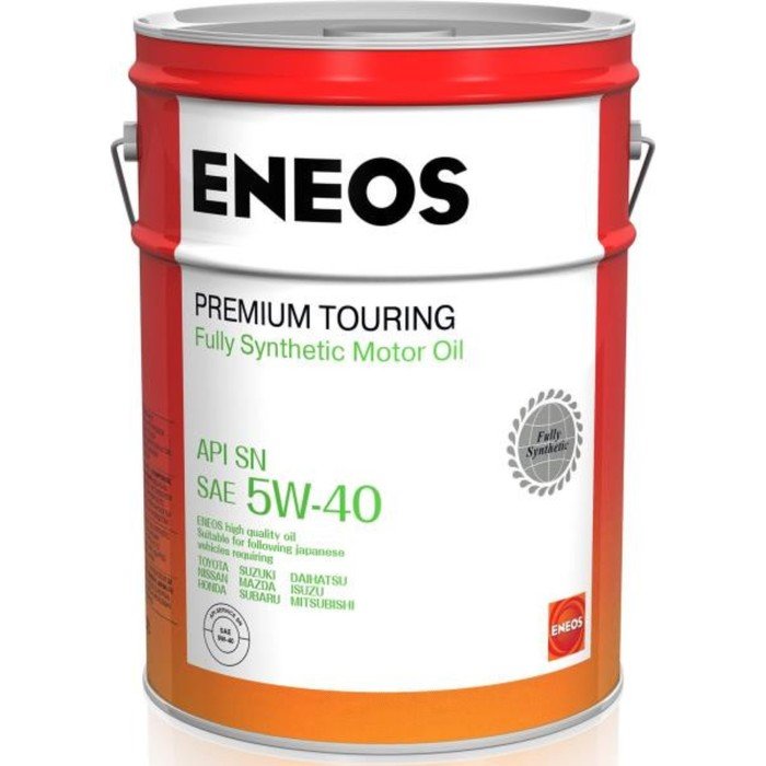 Масло моторное ENEOS Premium Touring 5W-40, синтетическое, 20 л