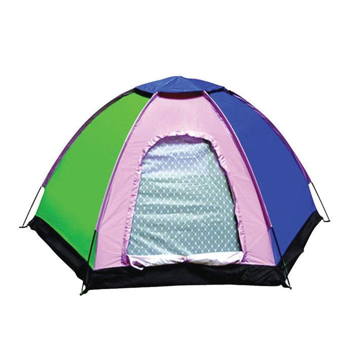 Палатка туристическая WILDMAN™ «Индиана», 4-местная, однослойная, 240x210x130 см