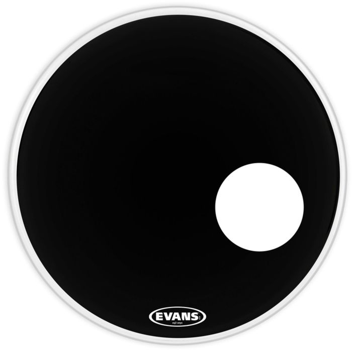 Пластик Evans BD22RONX EQ3 ONYX  для бас-барабана 22", резонансный,  Evans