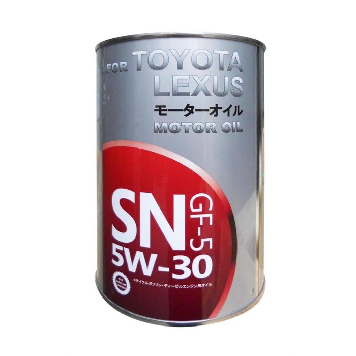 Масло моторное TOYOTA Motor Oil SN 5W-30, 1 л синтетика