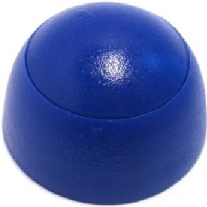 Составной колпачок М6х27х16 синий полусферой