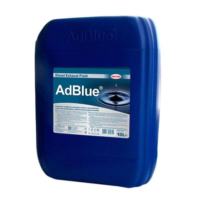 Жидкость AdBlue для системы SCR дизельных двигателей, мочевина 10 л
