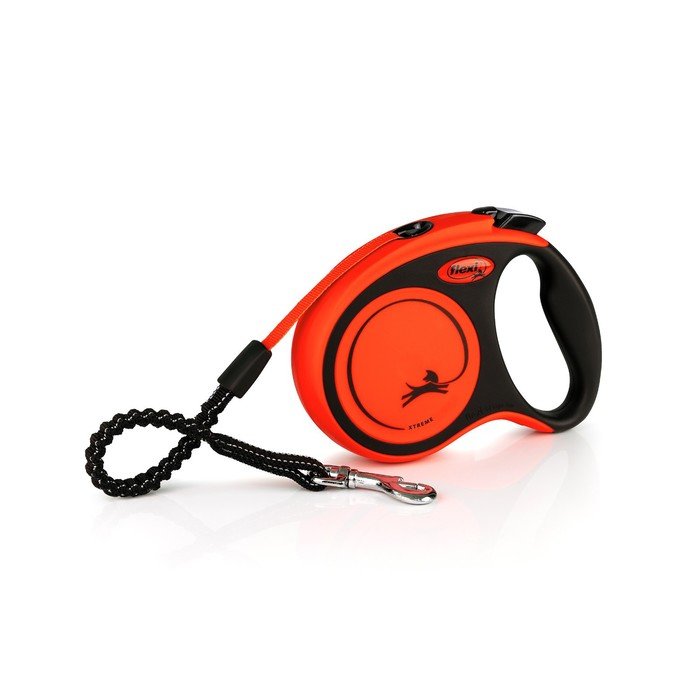 Рулетка Flexi Xtreme tape S (до 15 кг) лента, 5 м черный/оранжевый