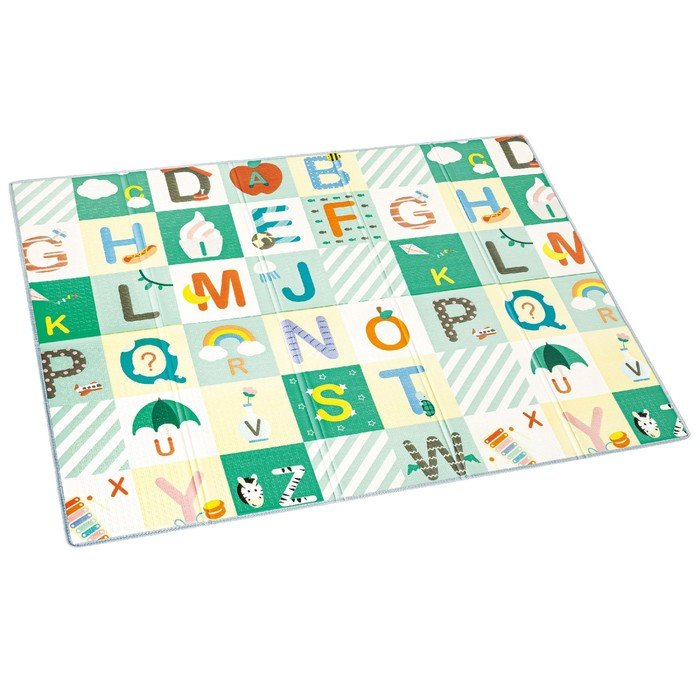 Коврик развивающий игровой для новорождённых Hape, с алфавитом, 177 × 146 см
