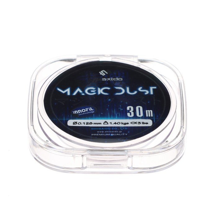 Леска Shii Saido Magic Dust, диаметр 0.128 мм, тест 1.40 кг, 30 м, хамелеон