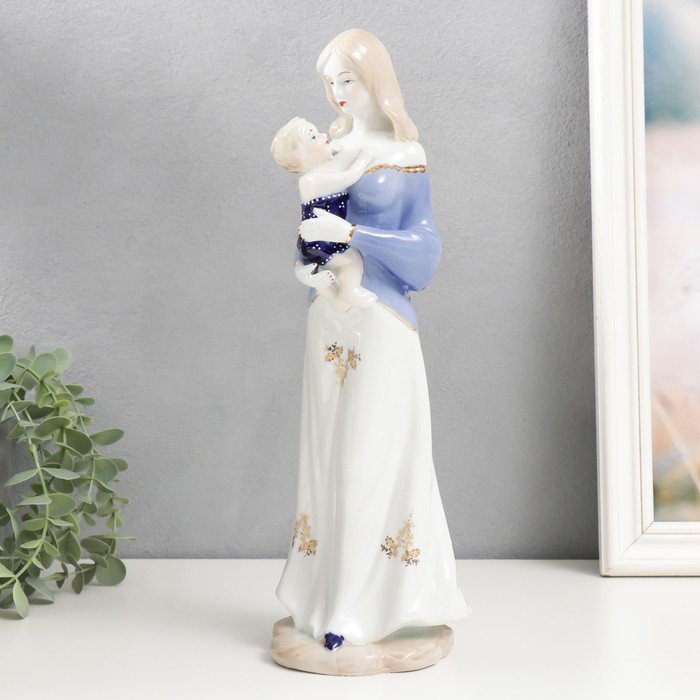 Сувенир керамика "Мать и дитя" 32 см