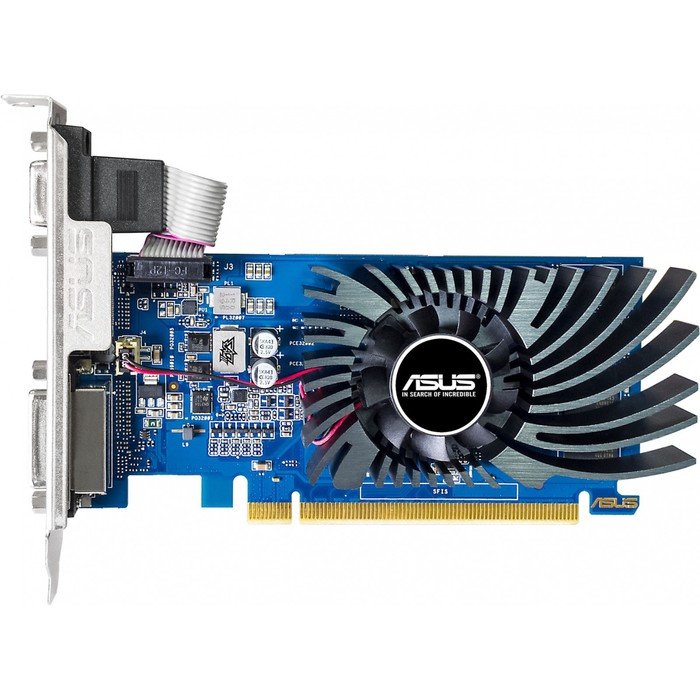 Видеокарта Asus GT730-2GD3-BRK-EVO, GeForce GT 730 2 Гб, DDR3, HDMI, DVI