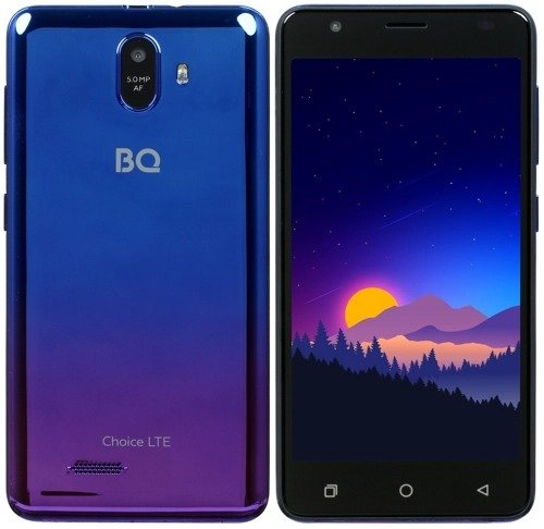 Смартфон BQ 5046L Choice 16 ГБ фиолетовый